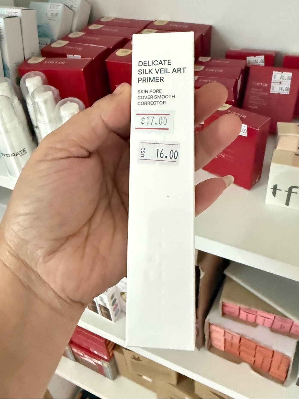 Tfit Delicate Silk Veil Art Primer - White Packaging